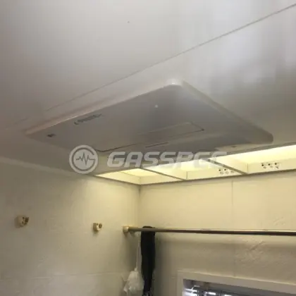 施工後の浴室乾燥機（ノーリツ BDV-4106AUKNC-J3-BL）