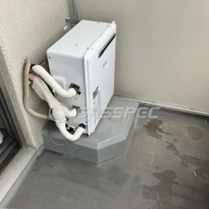 施工後の給湯器（リンナイ RUF-A2003SAG(B)）