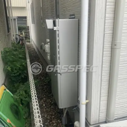 施工後の給湯器（ノーリツ GT-C2072SAW BL）