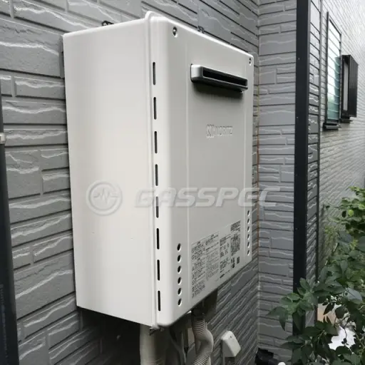 交換後の給湯器（ノーリツ GT-2470SAW BL）