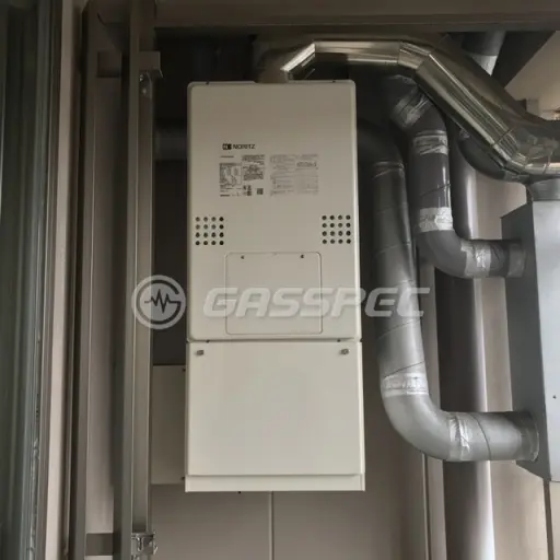 交換後の暖房熱源機（ノーリツ GTH-C2460AW3H-H-1 BL）