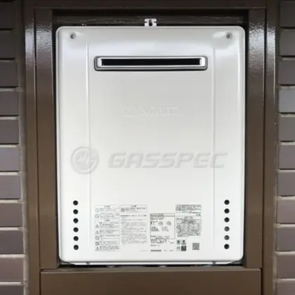 施工後の給湯器（ノーリツ GT-2070SAW BL）