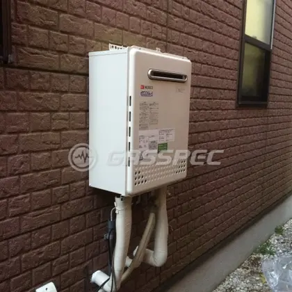 施工後の給湯器（ノーリツ GT-C2452AWX-2 BL）