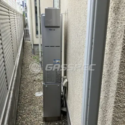 施工後の暖房熱源機（リンナイ RUFH-SE2408AW2-3）