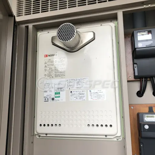交換前の給湯器（ノーリツ GT-2450SAWX-T-1）