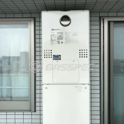 施工後の暖房熱源機（ノーリツ GTH-C2460AW3H-1 BL）