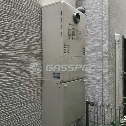 施工後の暖房熱源機（ノーリツ GTH-C2460SAW3H-1 BL）
