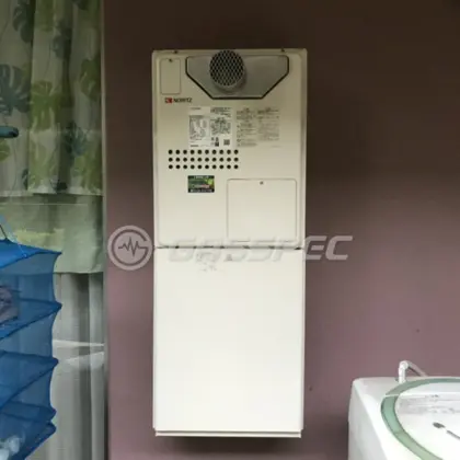 施工後の暖房熱源機（ノーリツ GTH-2445AWX3H-T-1 BL）