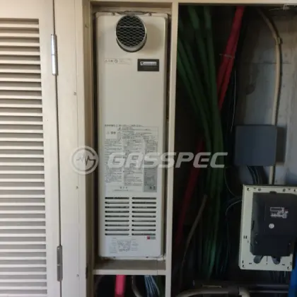 施工前の暖房熱源機