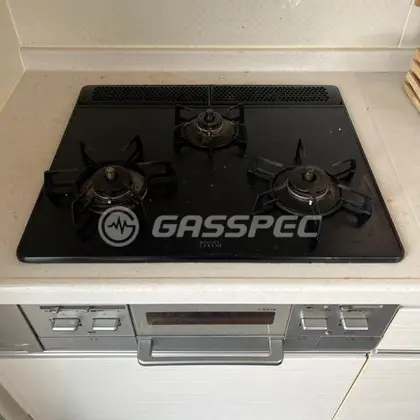 施工前のビルトインガスコンロ（R3G635B1L1V）