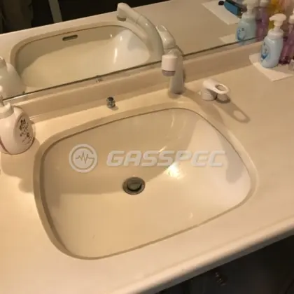 施工後の水栓・蛇口（TOTO TLS05301J）