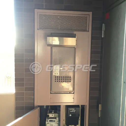 交換前の給湯器（ノーリツ GT-2003SAW）