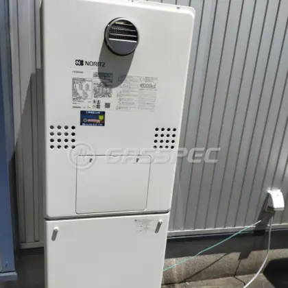 施工後の暖房熱源機（ノーリツ GTH-C2461AW6H-1 BL）