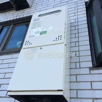 施工後の給湯器（ノーリツ GT-C2452AWX-2 BL）