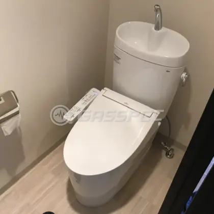 施工後のトイレ（TOTO CS400BP#NW1）
