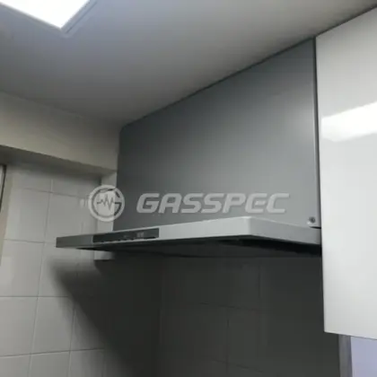 施工後のレンジフード（ノーリツ NFG9S21MSI）