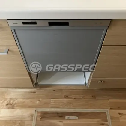 施工後のビルトイン食洗機（リンナイ RSW-405AA-SV）
