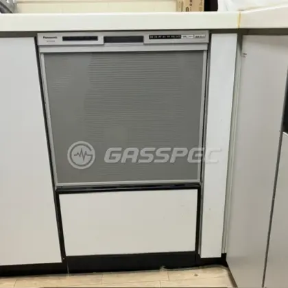 施工後のビルトイン食洗機（パナソニック NP-45RS9S）