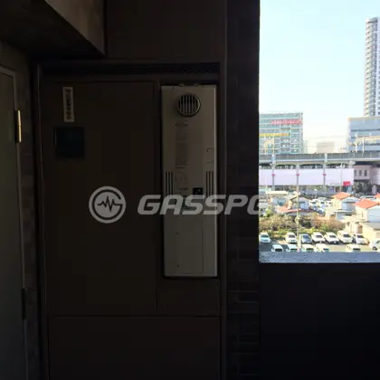 施工後の暖房熱源機（パーパス GH-H2400ZWSH4）