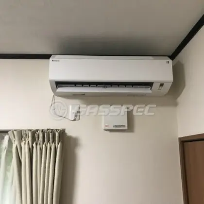 施工後のエアコン（ダイキン S224ATES-W）