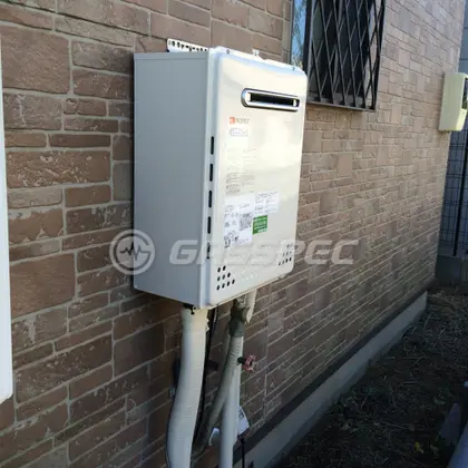 施工後の給湯器（ノーリツ GT-C2452AWX-2 BL）