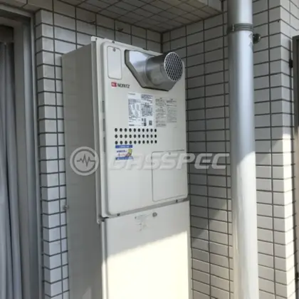 施工後の暖房熱源機（ノーリツ GTH-2445AWX3H-T-1 BL）