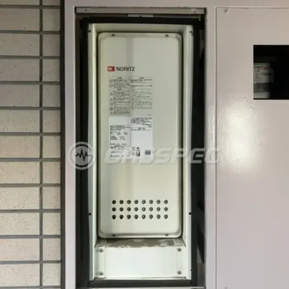 施工後の給湯器（ノーリツ GT-2053SAWX-TB-4 BL）