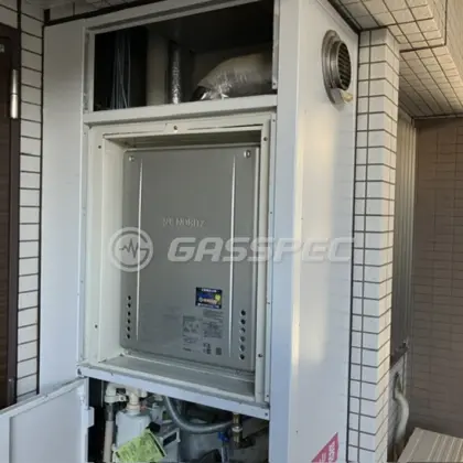 施工後の給湯器（ノーリツ GT-C2472AW-H BL）