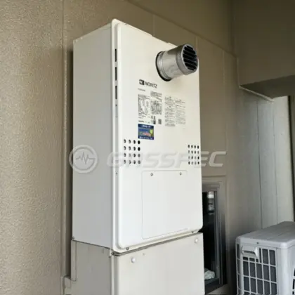 施工後の暖房熱源機（ノーリツ GTH-2454SAW3H-T BL）