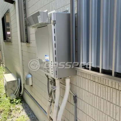 施工後の給湯器（ノーリツ GT-C2072SAW BL）