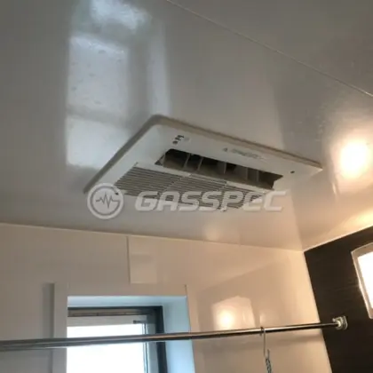 施工後の浴室乾燥機（ノーリツ BDV-3307AUKNSC-J2-BL）