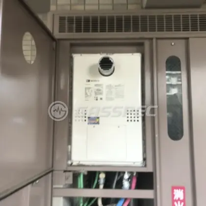 施工後の暖房熱源機（ノーリツ GTH-2454SAW3H-T BL）