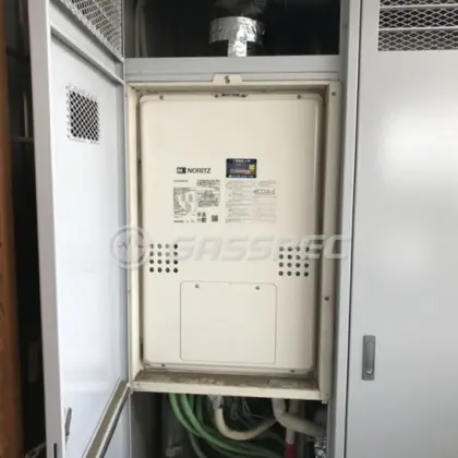 施工後の暖房熱源機（ノーリツ GTH-C2460AW3H-H-1 BL）