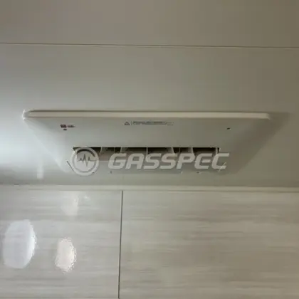 施工後の浴室乾燥機（ノーリツ BDV-4106AUKNC-J3-BL）
