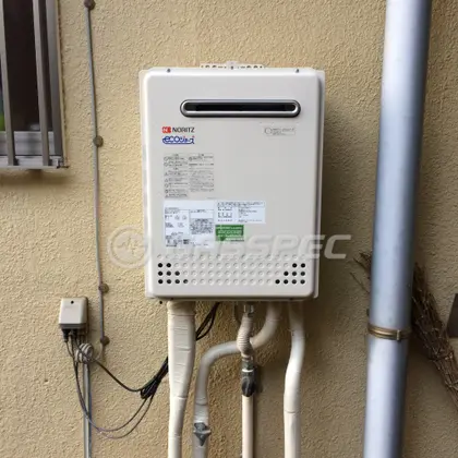 施工後の給湯器（ノーリツ GT-C2452SAWX-2 BL）