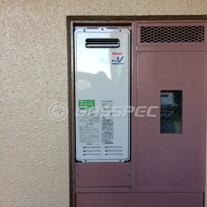 施工後の給湯器（リンナイ RUX-VS1616W-E）