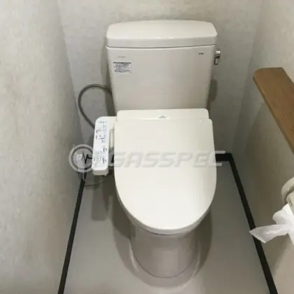 施工後のトイレ（TOTO CS232B#SC1）