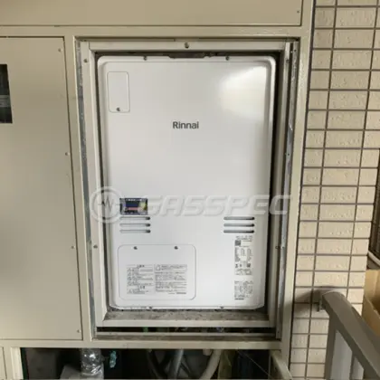 施工後の暖房熱源機（リンナイ RUFH-A2400AU2-3(A)）