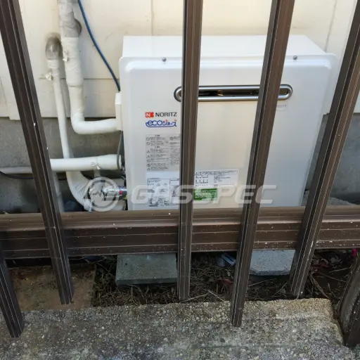 交換後の給湯器（ノーリツ GT-C2052SARX-2 BL）