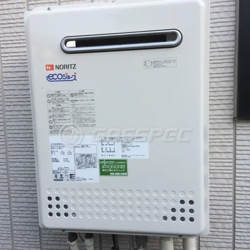 交換後の給湯器（ノーリツ GT-C2452AWX-2 BL）