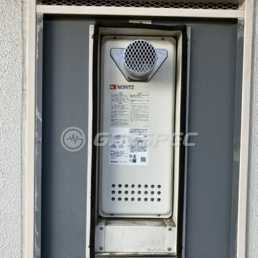 交換後の給湯器（ノーリツ GT-1653SAWX-T-4 BL）