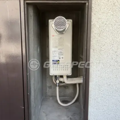 施工後の給湯器（ノーリツ GT-1653SAWX-T-4 BL）