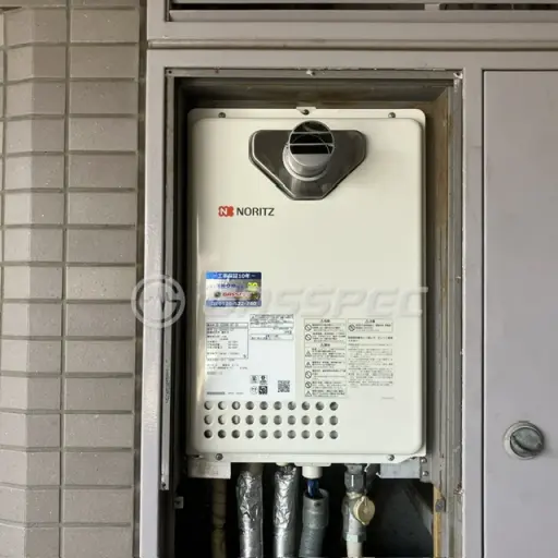 交換後の給湯器（ノーリツ GQ-1626AWX-60T-DX BL）
