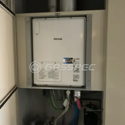 施工後の暖房熱源機（リンナイ RUFH-VD2401AFF2-3B）