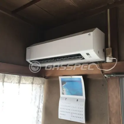 施工後のエアコン（ダイキン S224ATES-W）