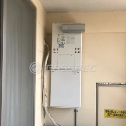 施工後の暖房熱源機（ノーリツ GTH-C2460AW3H-L-1 BL）