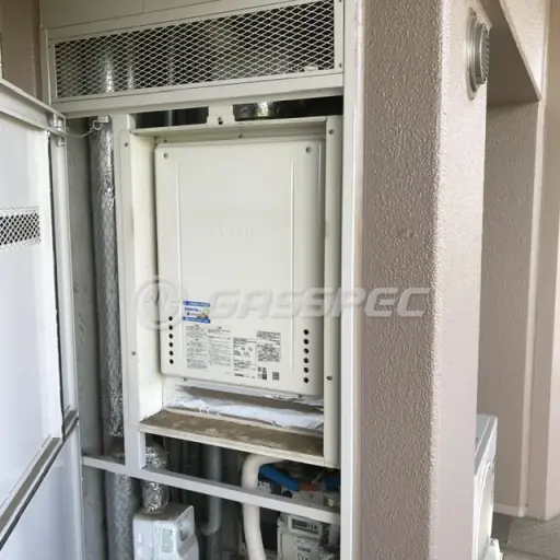 交換後の給湯器（ノーリツ GT-2470SAW-H BL）
