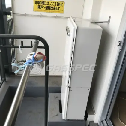 施工後の給湯器（ノーリツ GT-1670SAW BL）