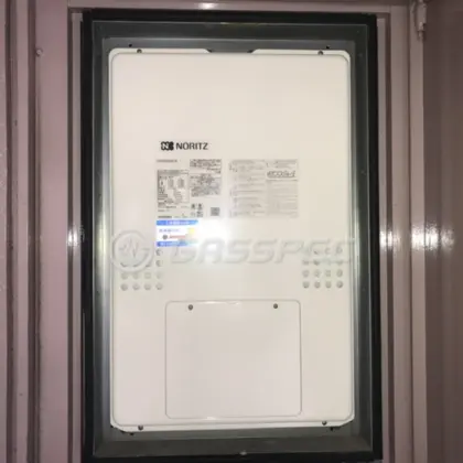 施工後の暖房熱源機（ノーリツ GTH-CV2460SAW3H-H-1 BL）