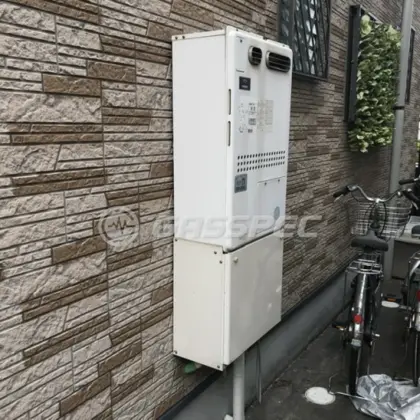 施工前の暖房熱源機